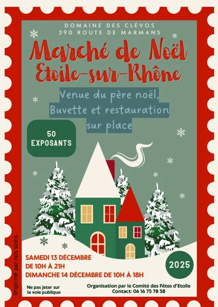 Marché de Noël Etoile-sur-Rhône
