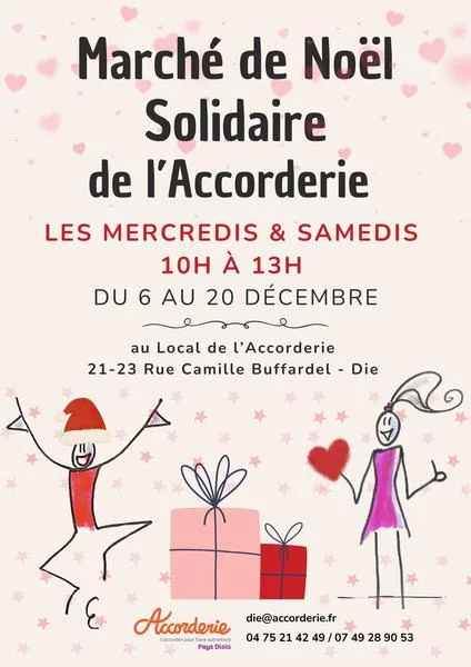 Marché de Noël solidaire de l’Accorderie