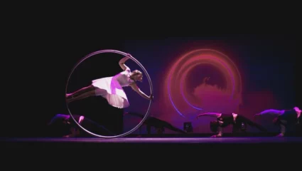 Spectacle Bibliotek – Cie Haspop/Cirque du Grand Lyon