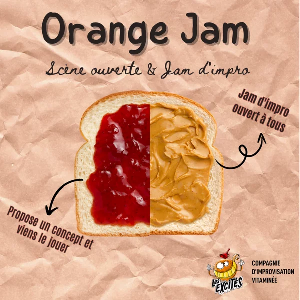 Théâtre d’impro : Orange Jam