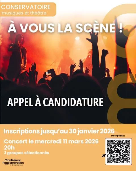 À vous la scène – appel à candidature