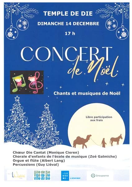 Concert de Noël – Die Cantat