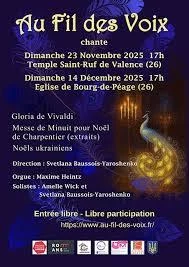 Concert de Noël Au fil des Voix