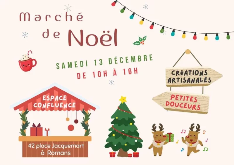 Marché de Noël – Espace Confluence