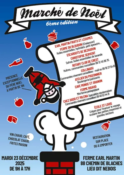 Marché de Noël à la ferme