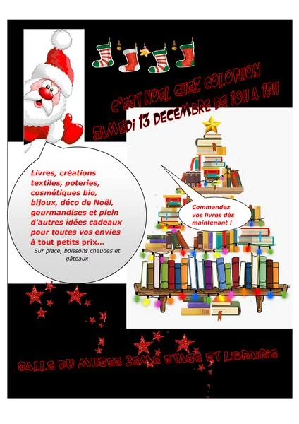Marché de Noël chez Colophon