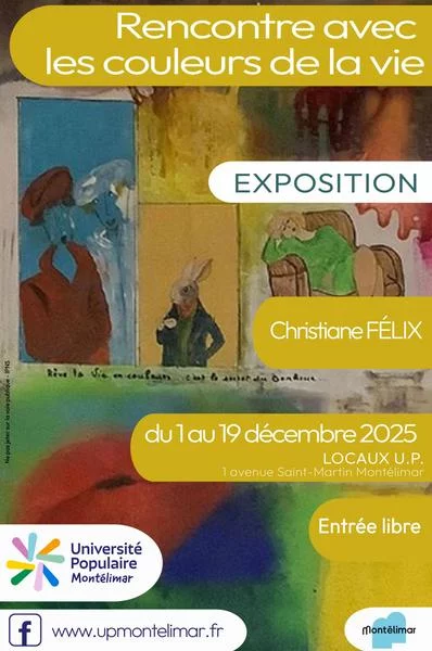 Exposition – Rencontre avec les couleurs de la vie