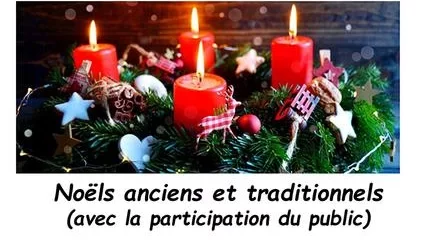 Concert de Noel avec Jean Paul thinck, Orgue et le trio Vocabilis