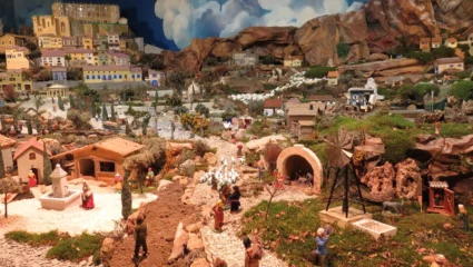 Crèche animée à la Collégiale