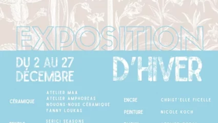 Exposition d’hiver à l’Atelier Carcavel