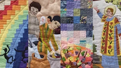 Exposition de patchworks