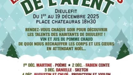 Les fenêtres géantes de l’Avent