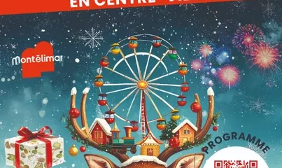 Marché et festivités de noël à Montélimar