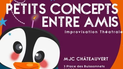 Spectacle d’impro avec les Givrés : Petits concepts entre amis