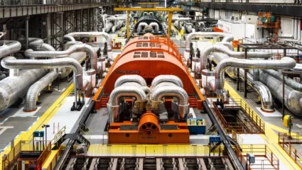 Visite de la centrale nucléaire du Tricastin