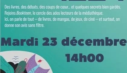 Bookteen – Cercle des ados lecteurs