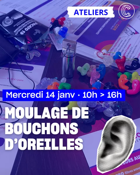 Moulage bouchons d’oreilles