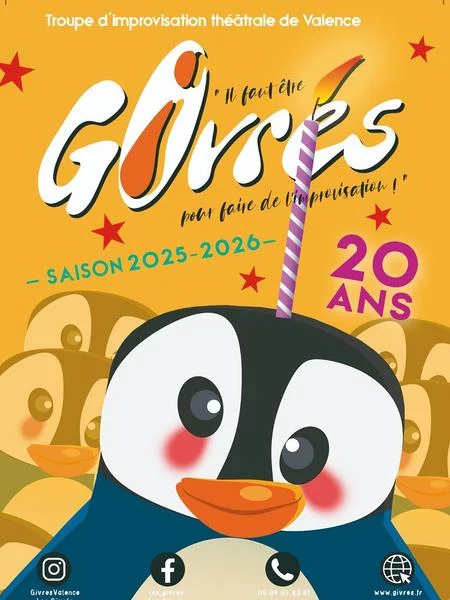 Spectacle d&rsquo;impro avec Les Givrés