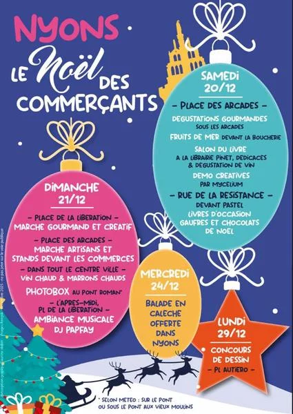 Le Noel des commerçants