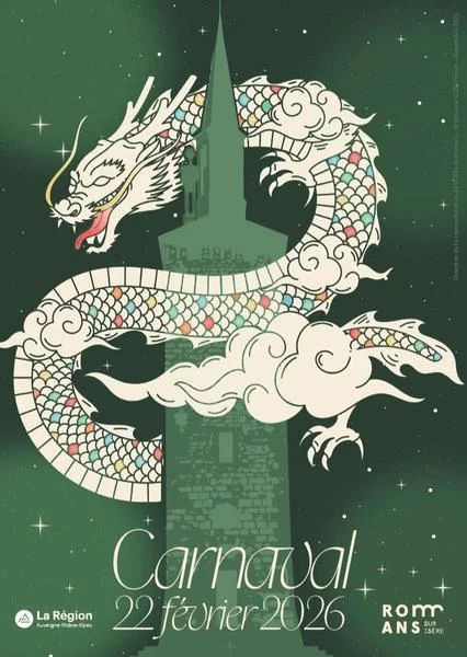 Stage pour le final feu – Des Balles ton Cirque – Carnaval de Romans 2026