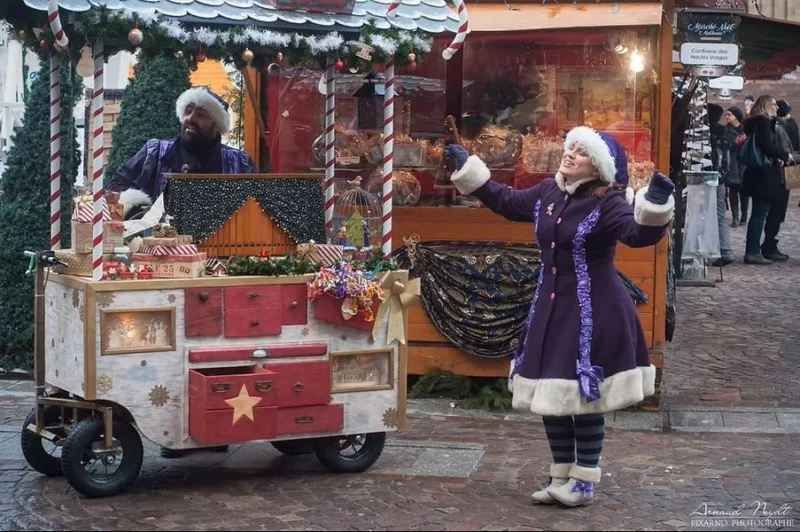 Les Lutins de Noël au Palais idéal