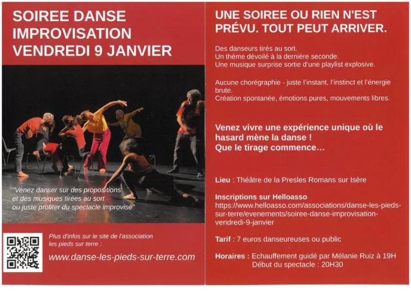 Soirée danse improvisation