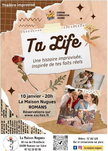 Ta Life – Les Excités – Théâtre d’impro.