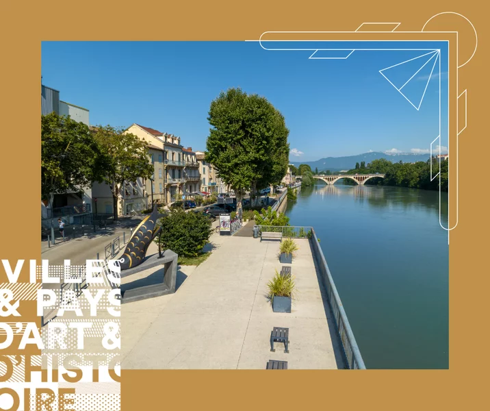 Visite guidée : Les Quais de Romans se réinventent : du quartier des Tanneurs à la Médiathèque Simone de Beauvoir