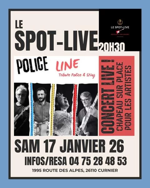 Police Line Tribune Police, Sting