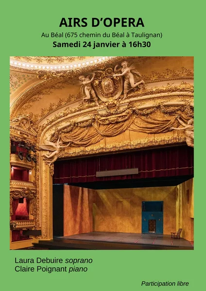 Concert « Airs d&rsquo;opéra »