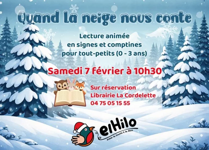 Quand la neige nous conte – Lecture