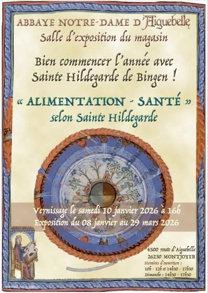 Exposition Alimentation-Santé selon Ste Hildegarde de Bingen