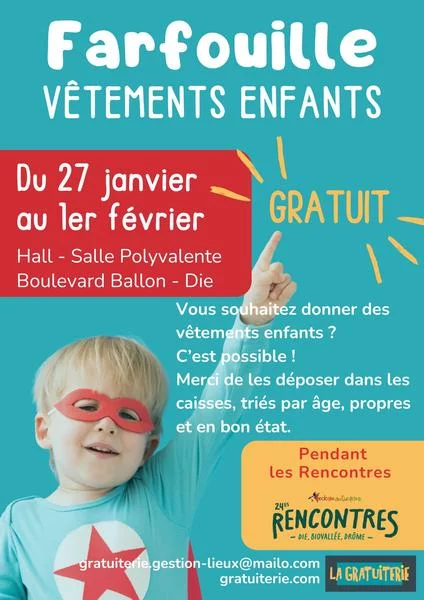 Farfouille vêtements enfant