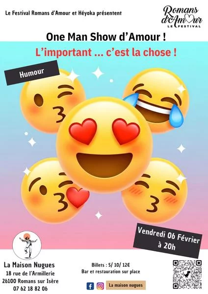 L&rsquo;important… c&rsquo;est la chose ! One Man Show avec Héyoka.