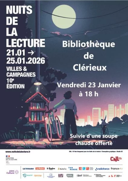 Nuits de la Lecture – Bibliothèque de Clérieux
