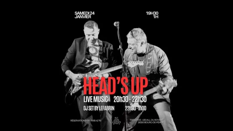 Concert : Head’s hup – Triple Five