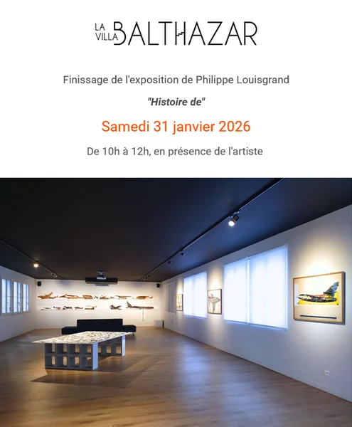 Finissage de l’exposition de Philippe Louisgrand : Histoire de