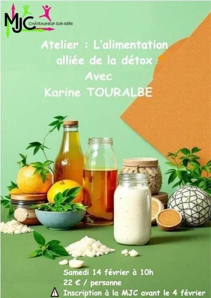 Atelier : L’alimentation alliée de la détox