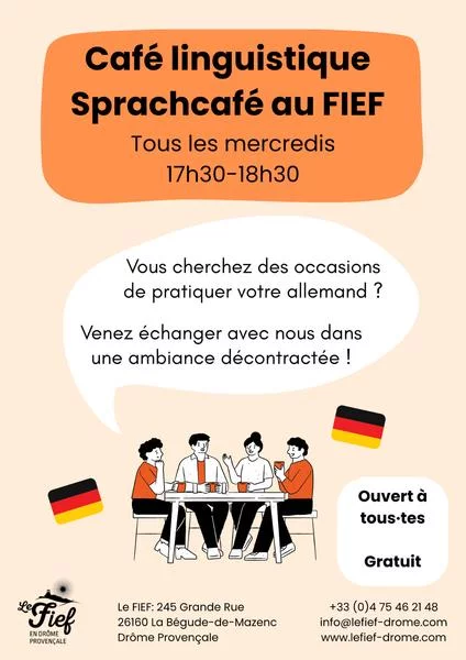 Café linguistique Sprachcafé allemand