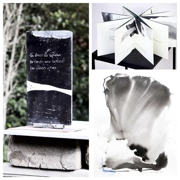 Expo Encres, Écrits et marbres