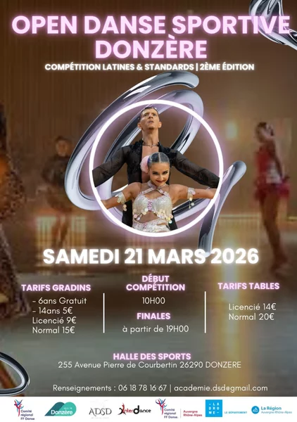 Open Danse Sportive Donzère