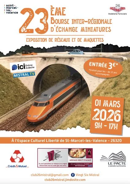 23ème Bourse inter-régionale d&rsquo;échange miniatures