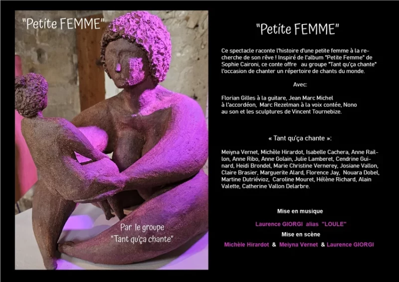 Spectacle « Petite femme »