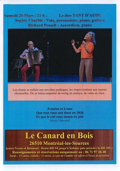 Le Canard en Bois – Le duo tant d&rsquo;aime
