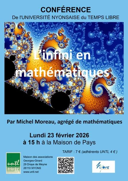 Conférence sur l’infini en mathématiques