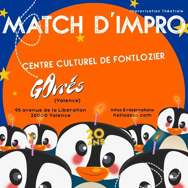 Match d&rsquo;impro avec les Givrés
