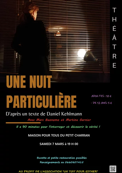 Théâtre: Une nuit particulière