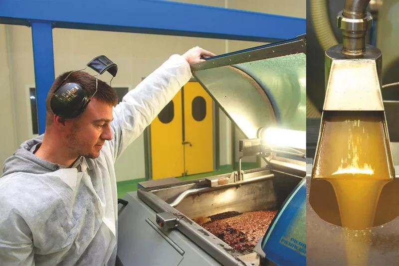 Visite guidée du moulin à huile de la coopérative