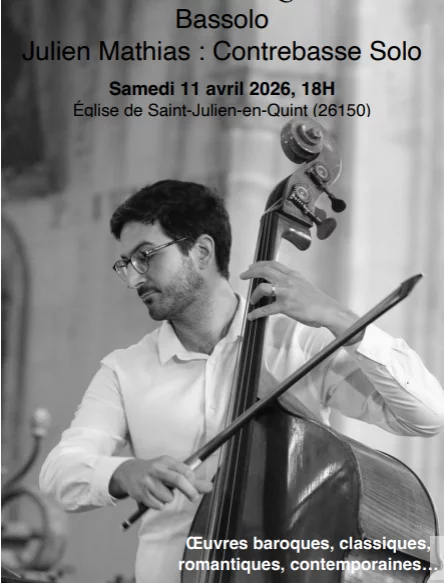 Concert – Julien Mathias – Contrebasse solo