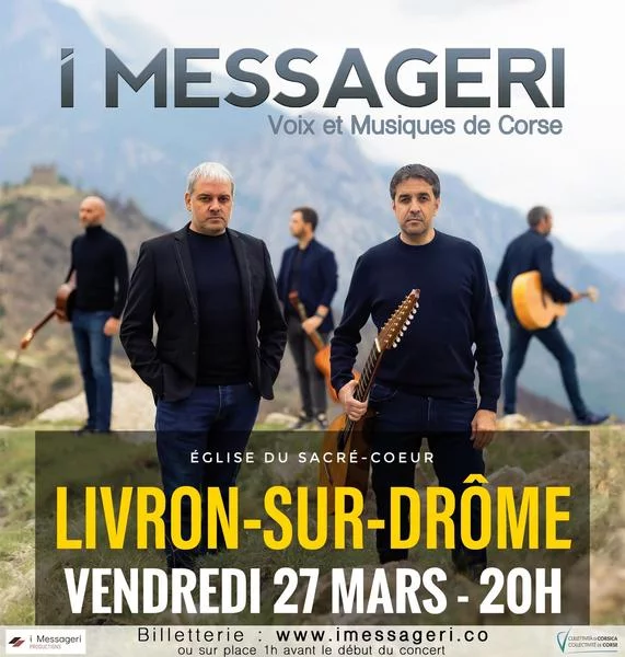 Concert I MESSAGERI – Voix et Musiques de Corse